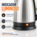 Chaleira Elétrica - Inox