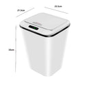 Lixeira Sensor Automática Inteligente de Banheiro Cozinha Escritório Capacidade 16 Litros
